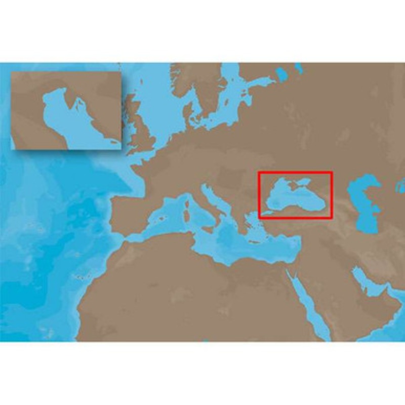 C-MAP NT+ EM-C102 – Black Sea & Marmara – C-Card