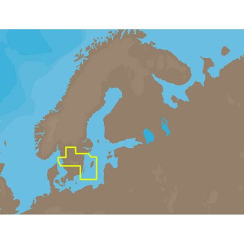 C-MAP NT+ EN-C256 – Inland Sweden – C-Card