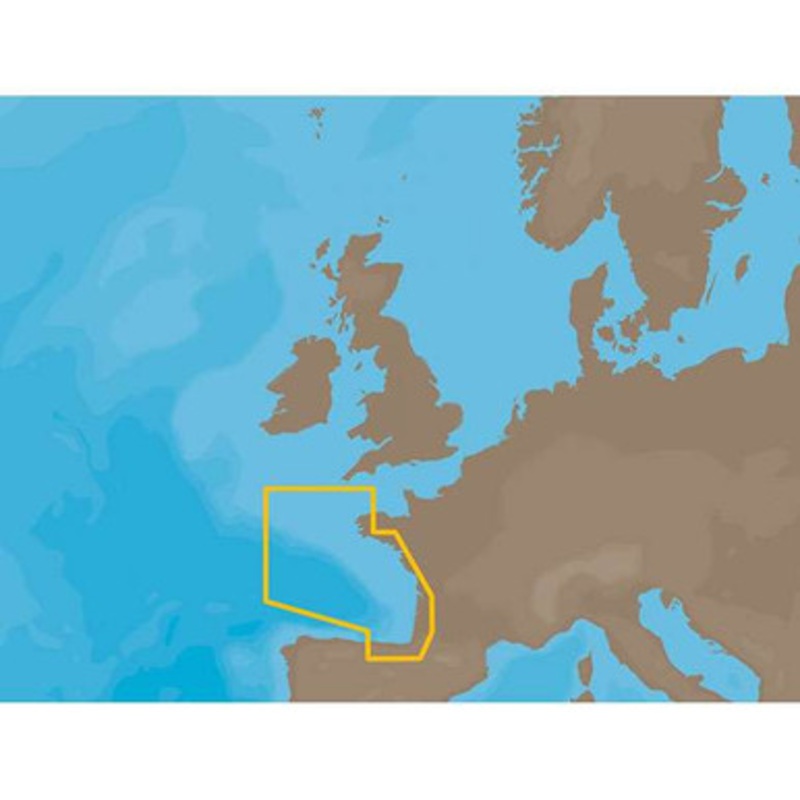 C-MAP NT+ EW-C203 – France Atlantic Coasts – C-Card