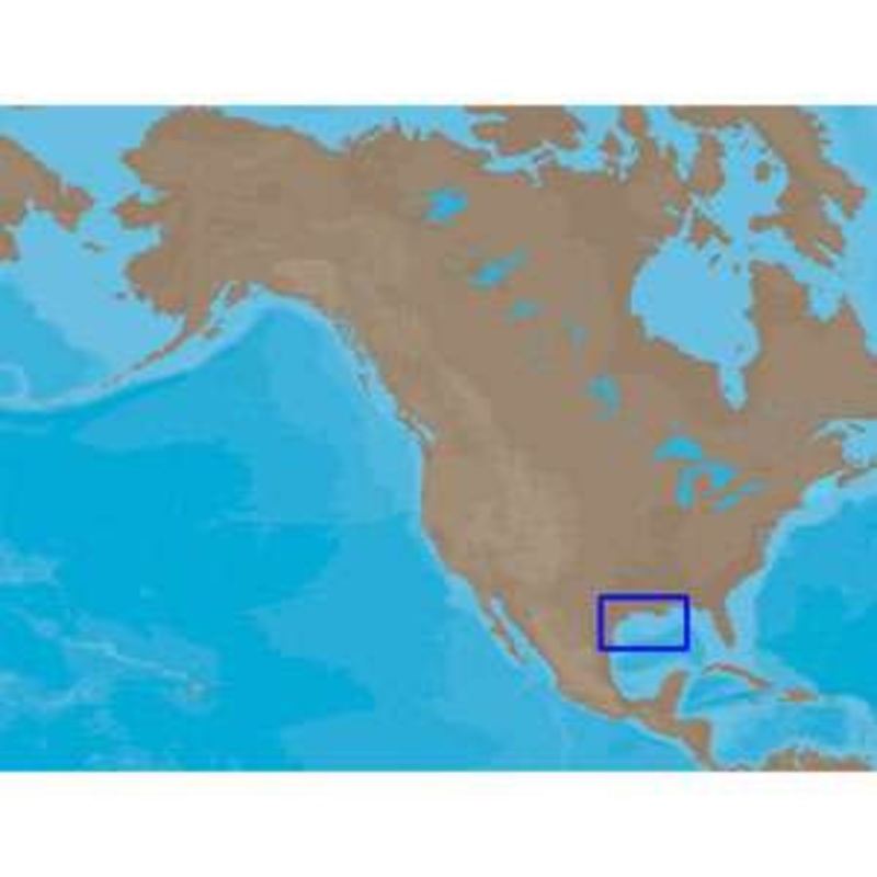 C-MAP NT+ NA-C406 – Mobile-Brownsville: Bathy – Furuno FP-Card