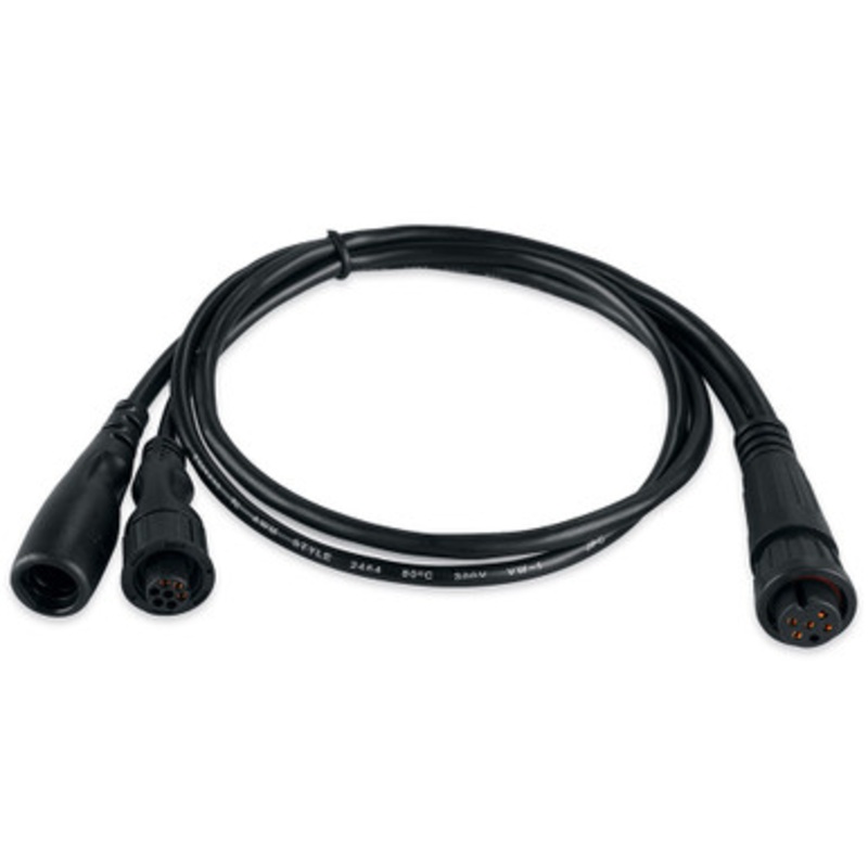 Garmin 4-Pin Transducer to 6-Pin Sounder Adapter Cable