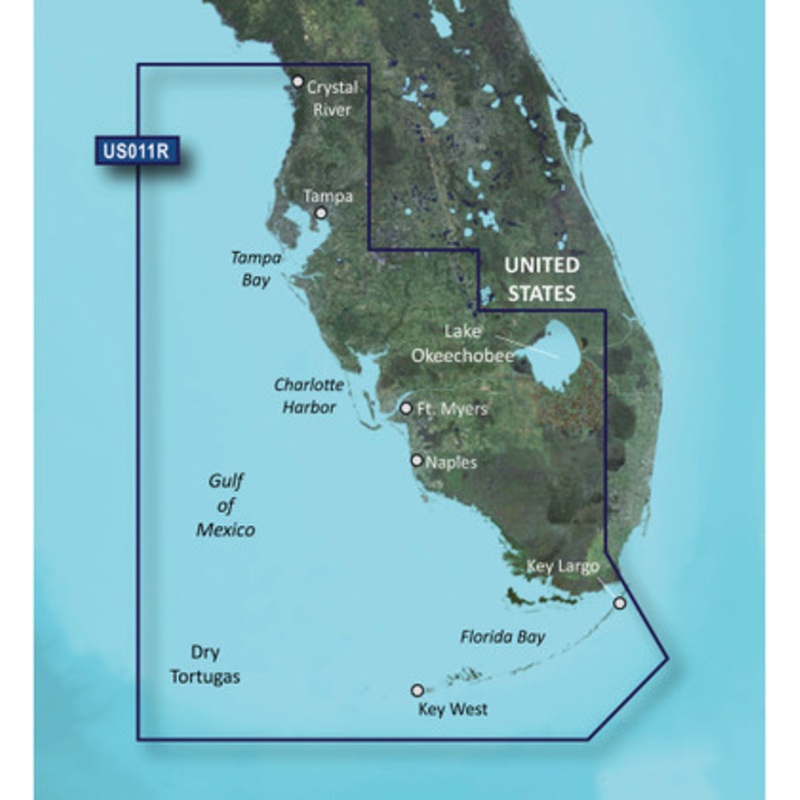 Garmin VUS011R BlueChart g3 Vision HD – Southwest Florida – microSD/SD