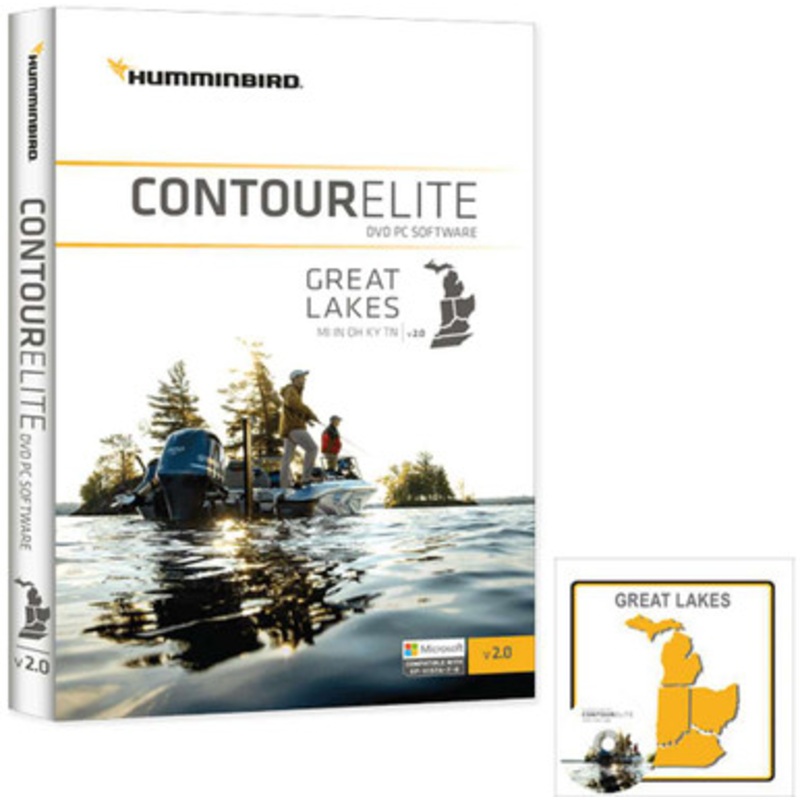 Humminbird 600016-2 Contour Elite – Great Lakes – PC Software