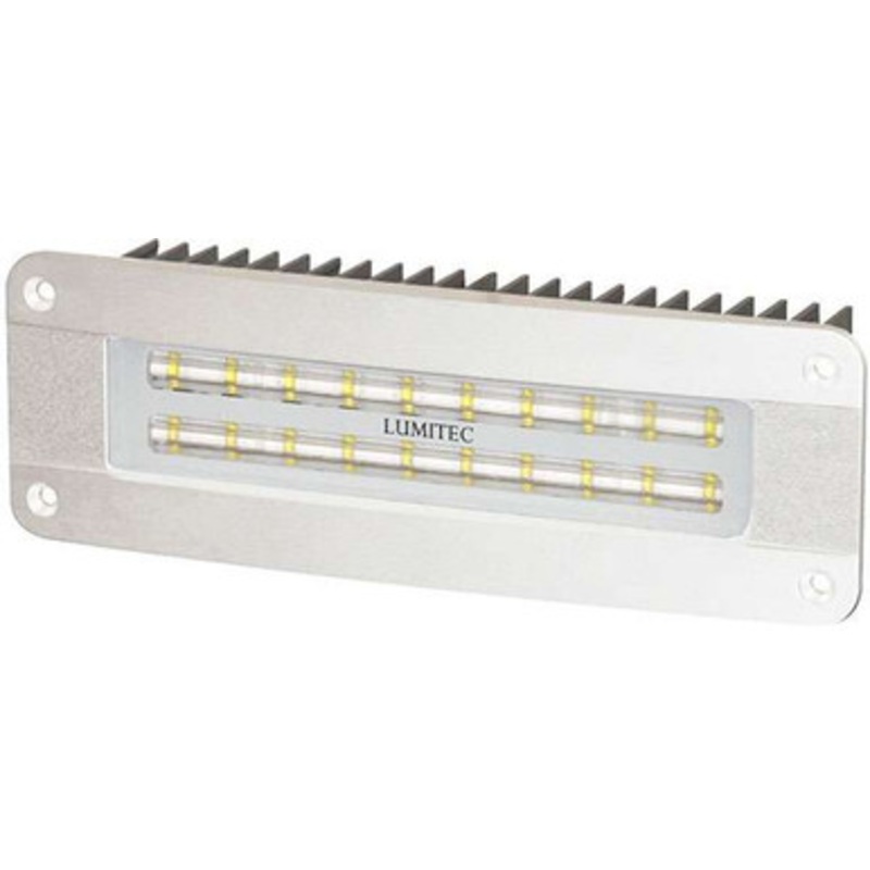 Lumitec 101135 Maxillume2 High Power Flood Light – White Housing – Flush Mount