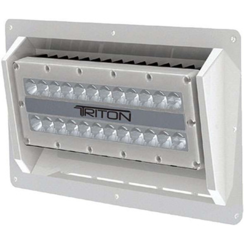 Lumitec 101153 Triton High Power Flood Light – Semi-Recessed Mount