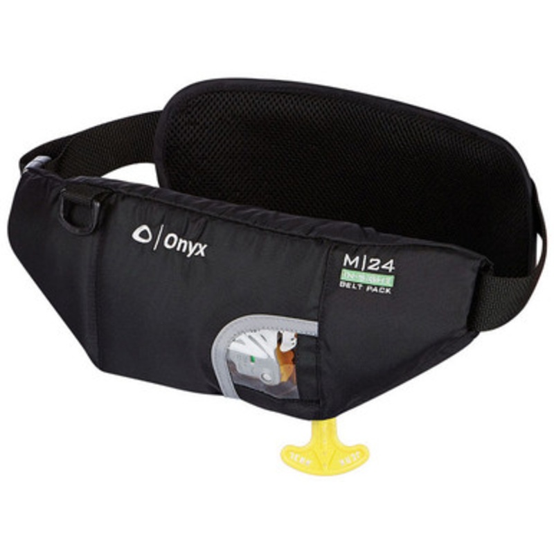 Onyx M-24 In-Sight Manual SUP Belt Pack PFD w/ Hydration Pouch – Black