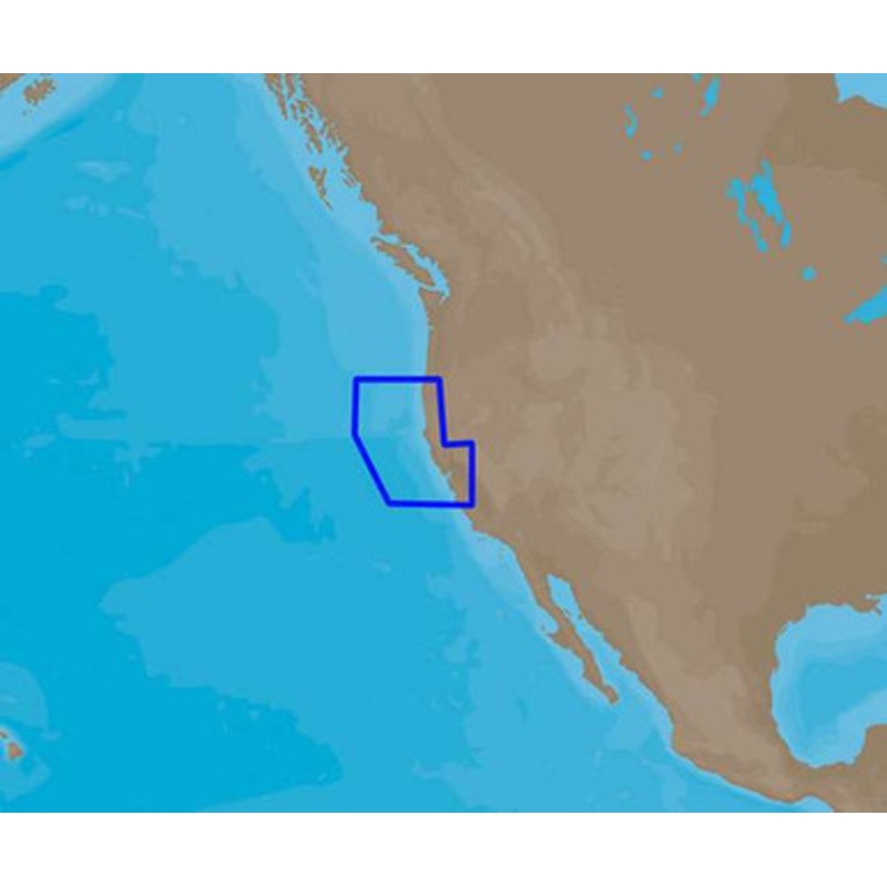 C-MAP 4D NA-D953 Point Sur to Cape Blanco