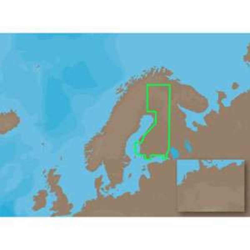 C-MAP MAX EN-M326 – Finland Lakes – C-Card