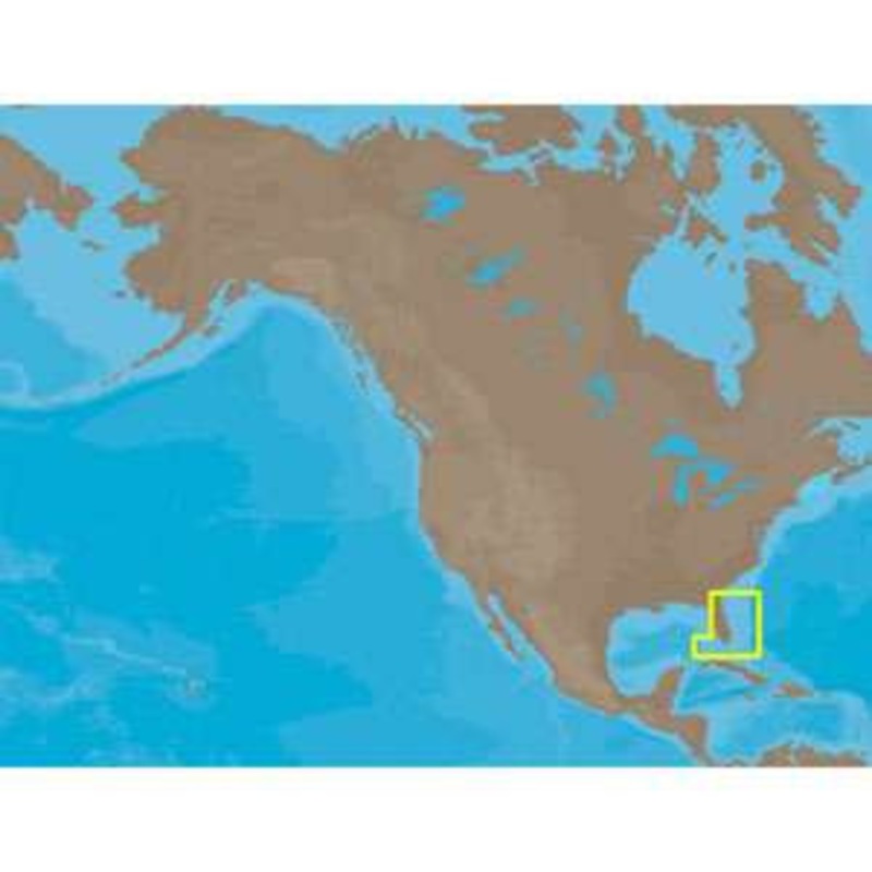 C-MAP NT+ NA-C315 – Straits of Florida: Bathy – C-Card