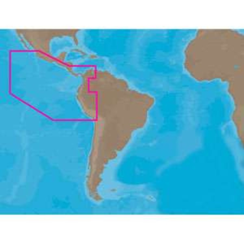 C-MAP NT+ SA-C001 – Peru, Puerto Vallarta, Puerto Bolivar – FP-Card