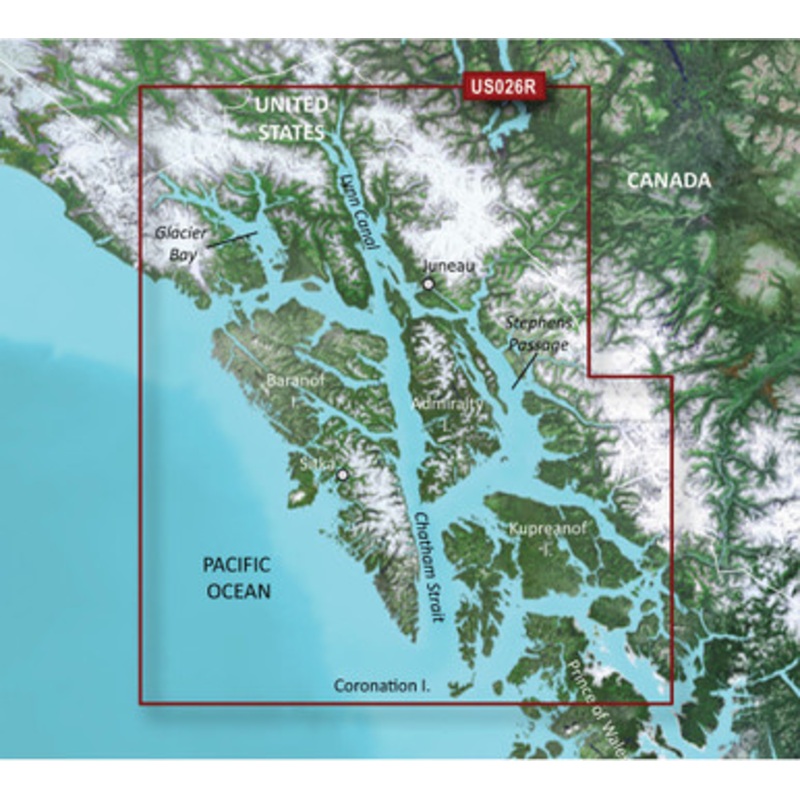 Garmin VUS026R BlueChart g3 Vision HD – Wrangell/Juneau/Sitka – microSD/SD