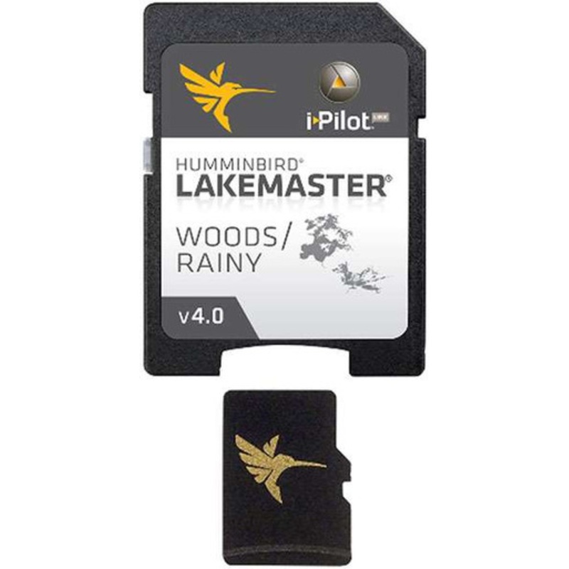 Humminbird 600027-2 LakeMaster Chart – Woods/Rainy – v4