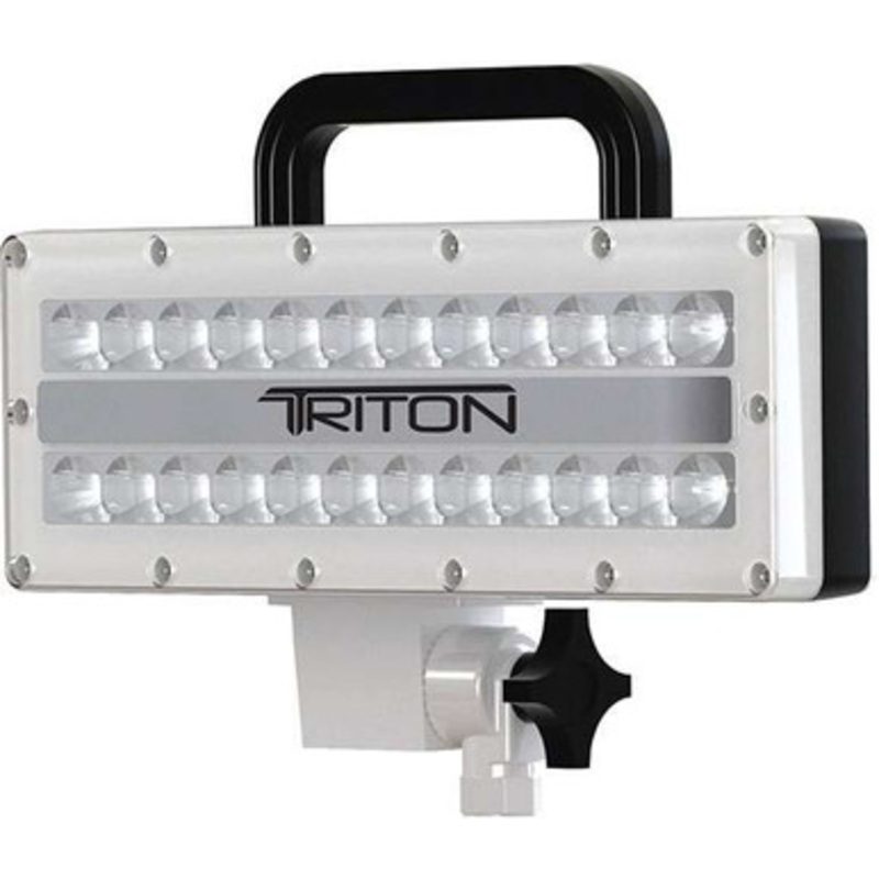 Lumitec 101150 Triton High Power Flood Light – Pole Knuckle Mount