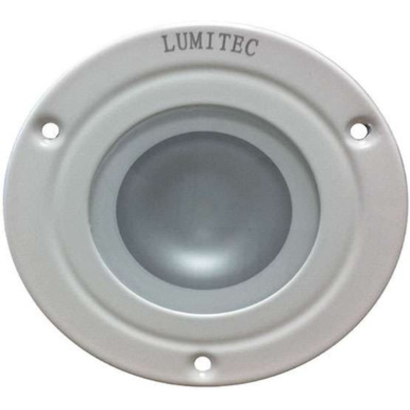 Lumitec 114129 Shadow Down Light – White Bezel – Warm White