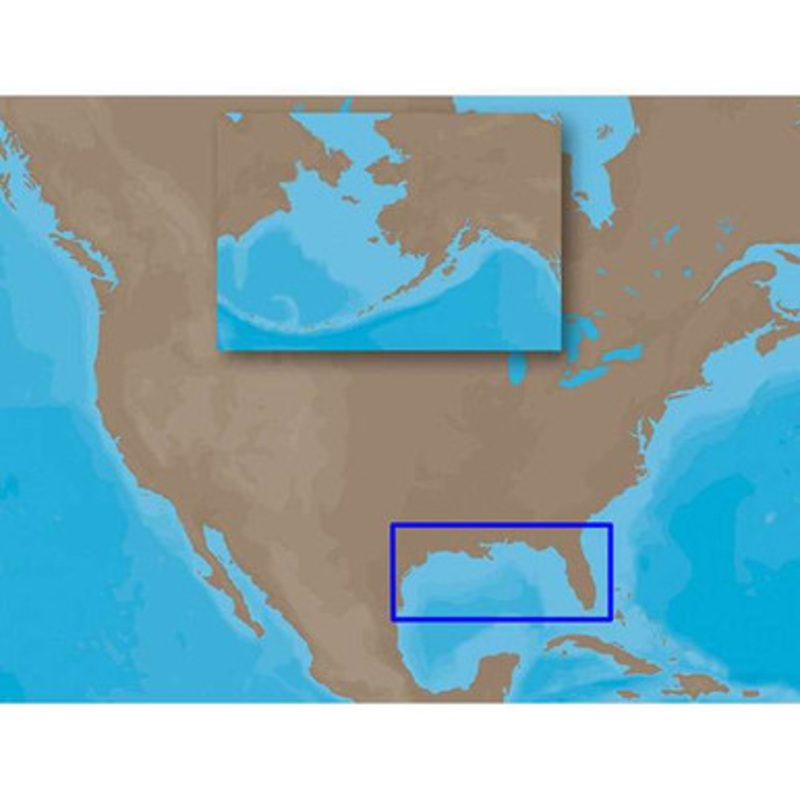 C-MAP MAX NA-M420 – Gulf of Mexico: Bathy – SD-Card