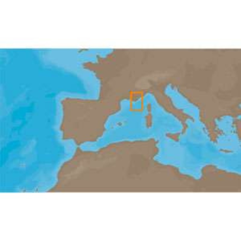 C-MAP NT+ EM-073 – France Mediterranean East – C-Card