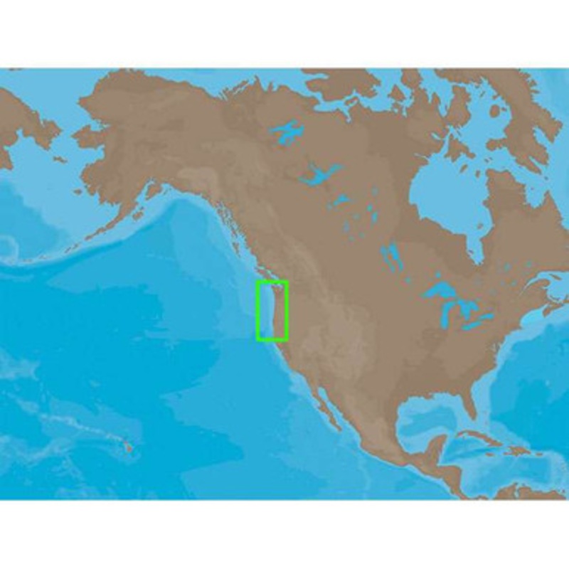 C-MAP NT+ NA-C606 – Coos Bay-Cape Flattery: Bathy – C-Card