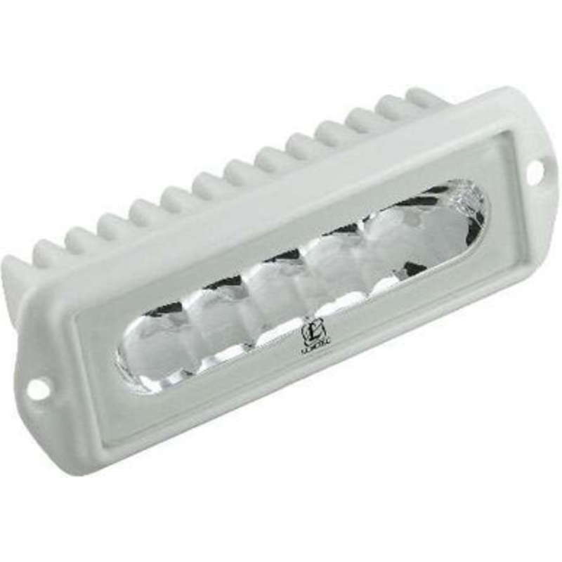 Lumitec 101100 Capri2 Dual Color LED Flood Light – Flush Mount – White/Red