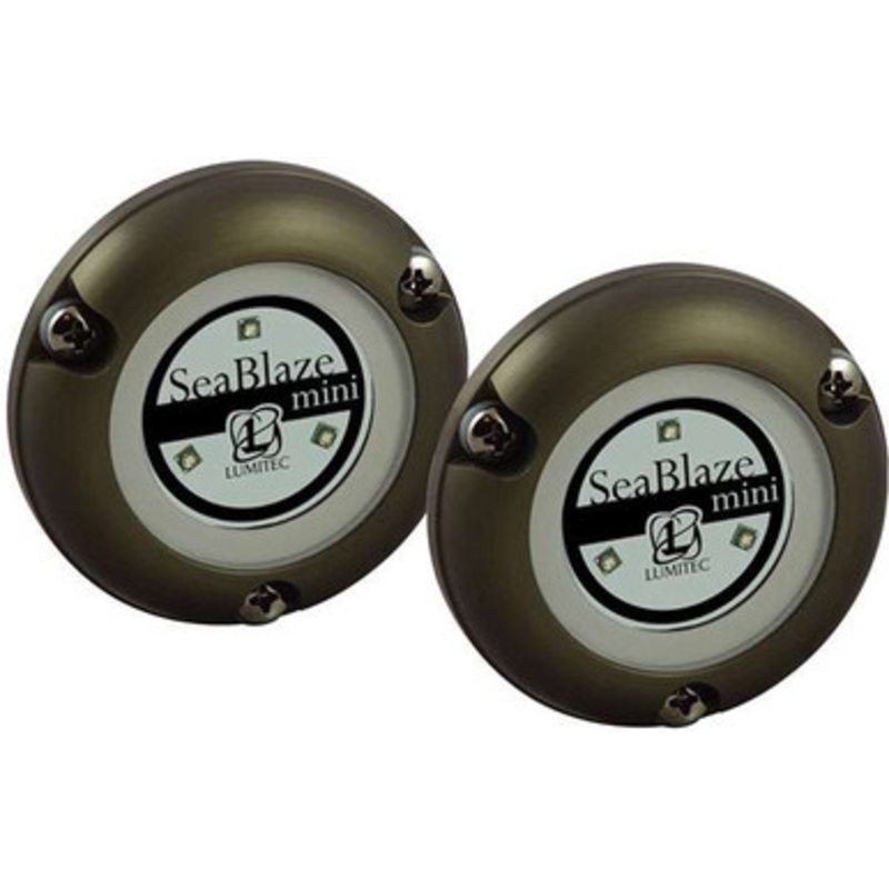 Lumitec 101245 SeaBlaze Mini Underwater Lights – White
