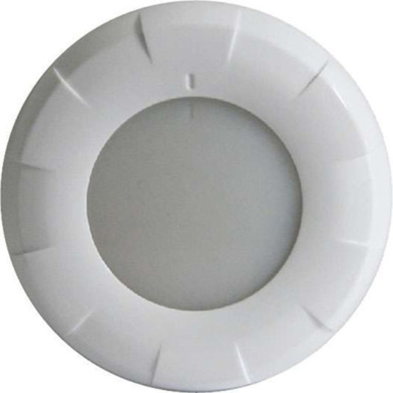 Lumitec 41057 Aurora LED Dome Light – White Finish – White/Red