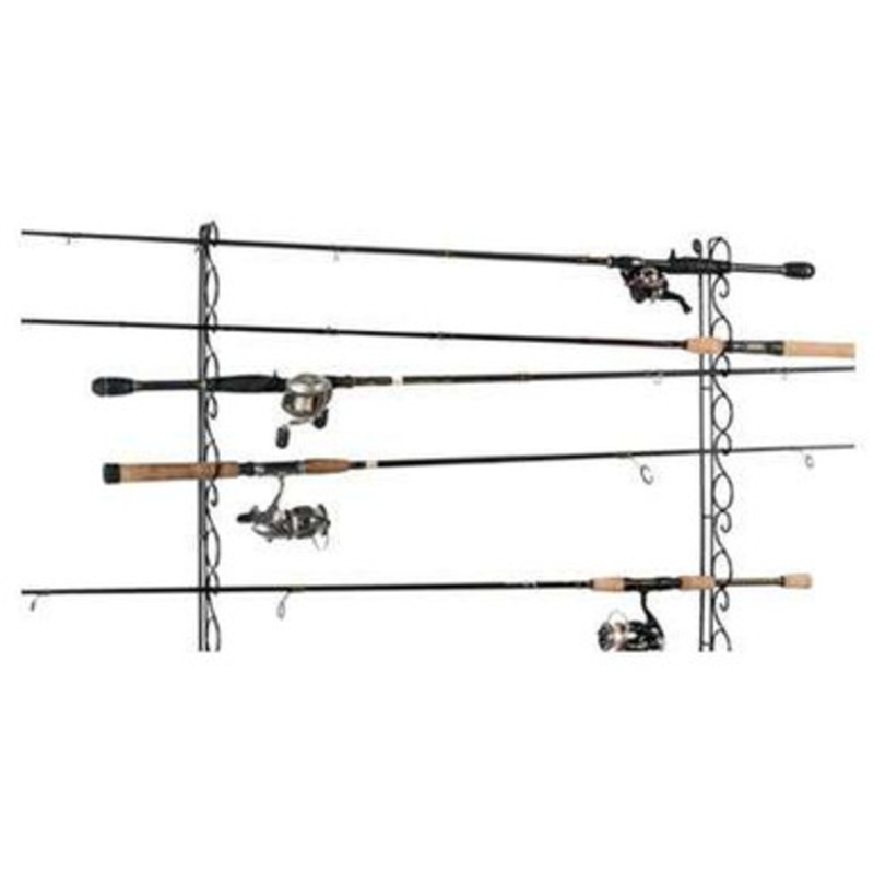 Organized Fishing WHR 9-Rod Ceiling/Wall Wire Rack