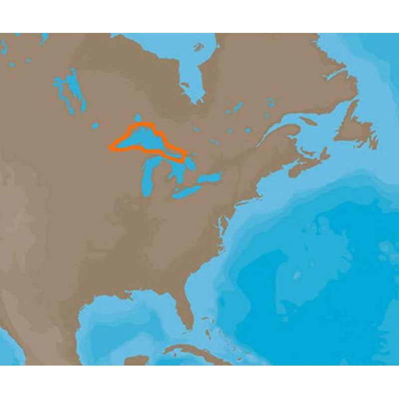 C-MAP 4D NA-D930 Lake Superior