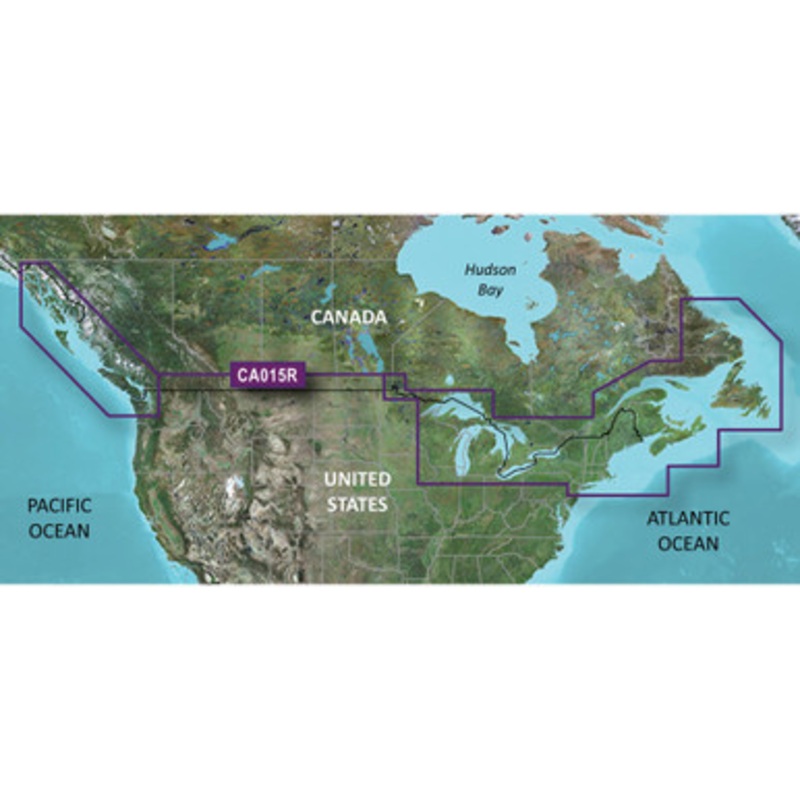 Garmin HXCA600X BlueChart g3 HD – Canada – microSD/SD