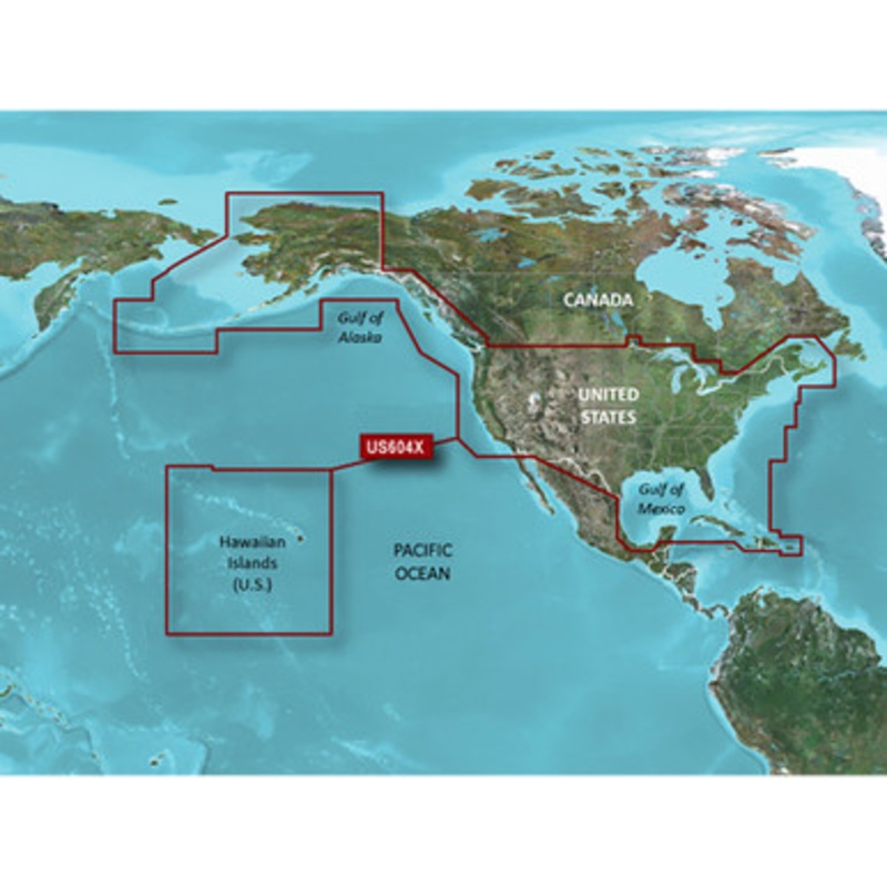 Garmin HXUS604x BlueChart g3 HD – US All & Canadian West – microSD/SD