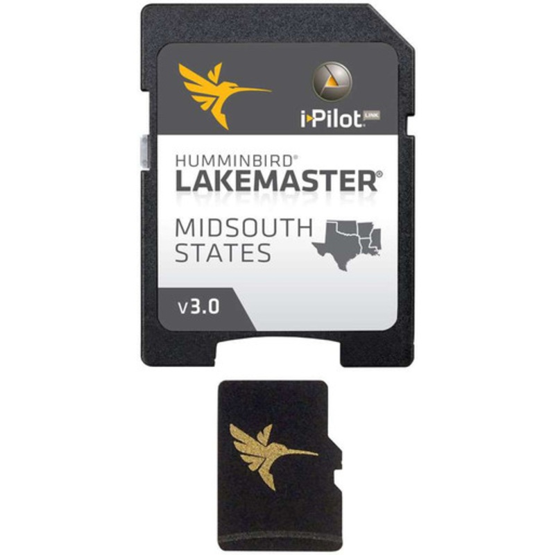 Humminbird 600009-5 LakeMaster Chart – MidSouth States – v3