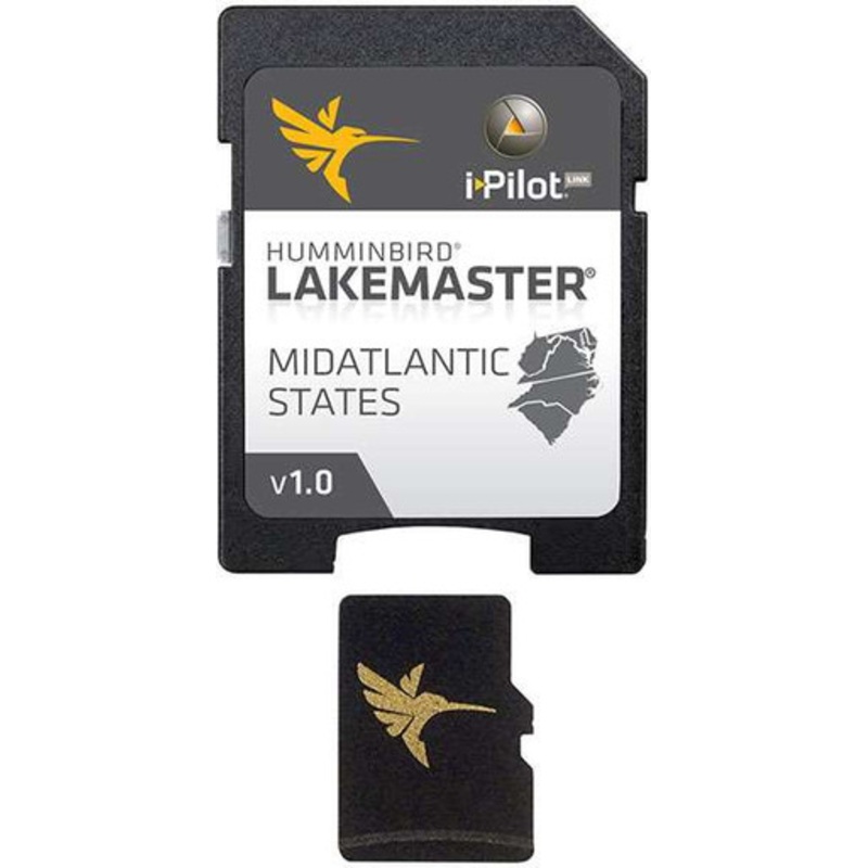 Humminbird 600043-2 LakeMaster Chart – Mid-Atlantic States – v1