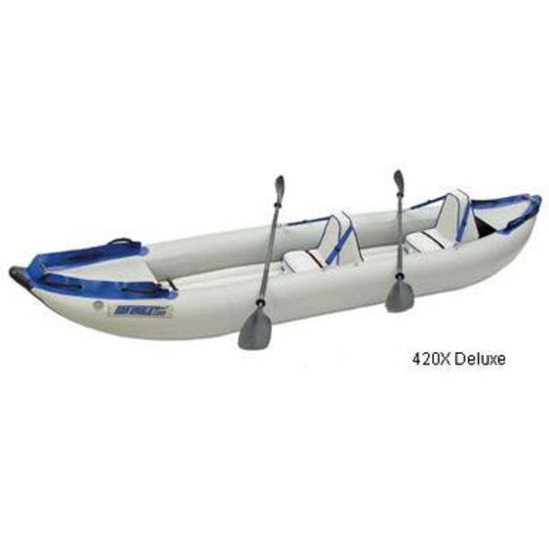 Sea Eagle 420X Deluxe Inflatable Explorer Kayaks