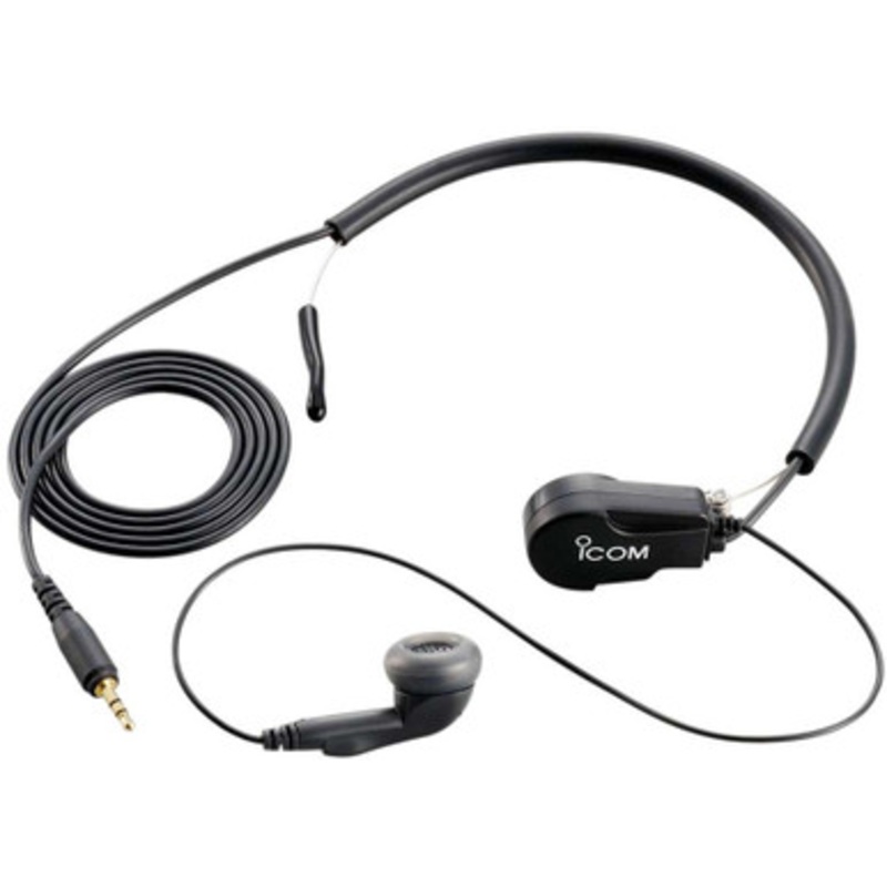 Icom HS97 Earphone w/ Throat Mic Headset f/ M72 M88 & GM1600