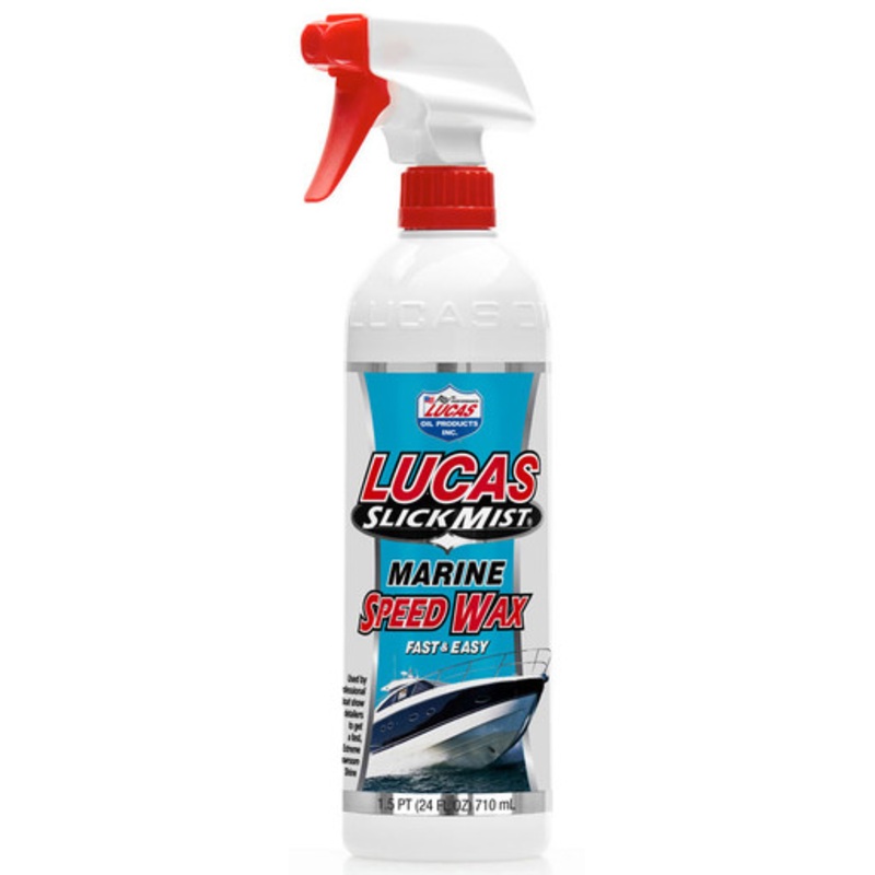 Lucas Oil Slick Mist Marine Speed Wax – 24 oz.