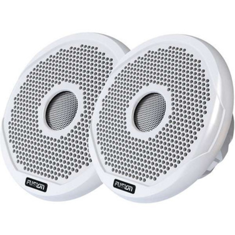 FUSION MS-FR4021 4” Round 2-Way IPX65 Marine Speaker 120W (Pair) White