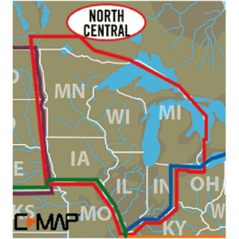 Lowrance 000-13730-001 C-MAP Lake Insight HD – North Central US