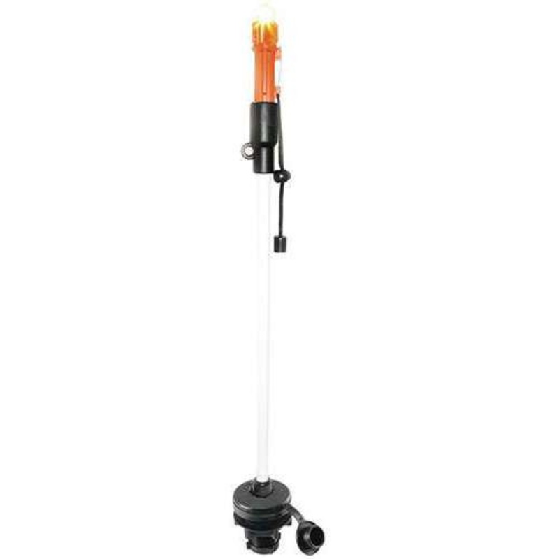Scotty 827 Sea Light 20” Pole & Compact Flush Deck Mount