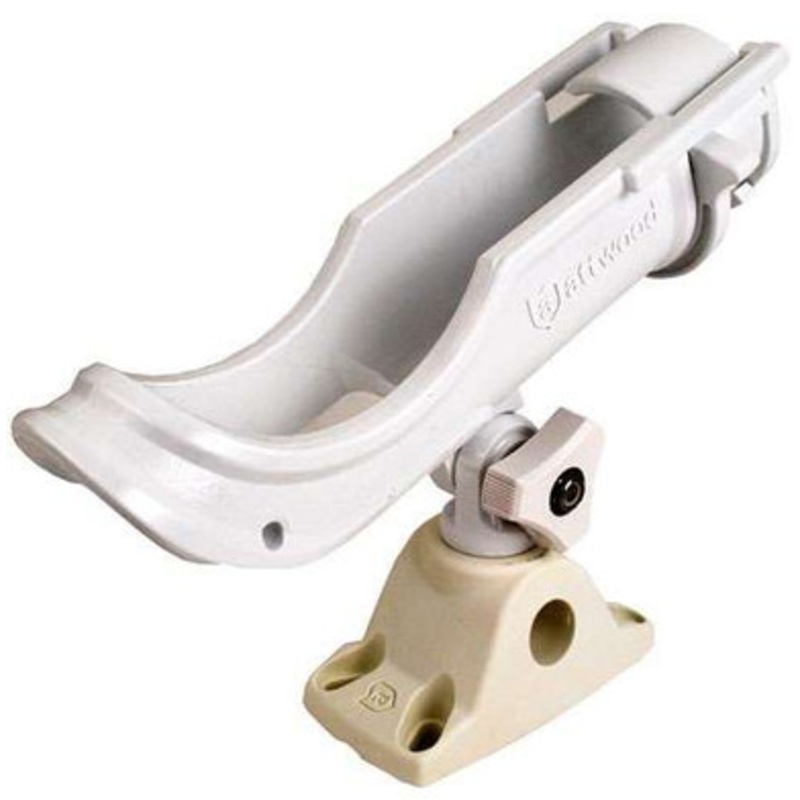Attwood 5009W Heavy Duty Rod Holder w/ Combo Mount – White