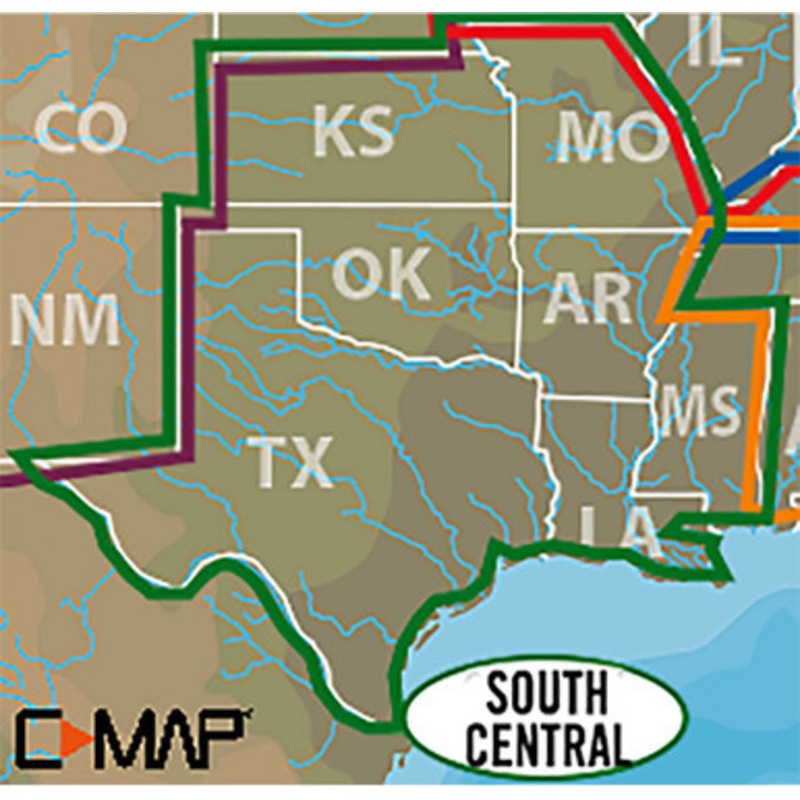 Lowrance 000-13731-001 C-MAP Lake Insight HD – South Central US