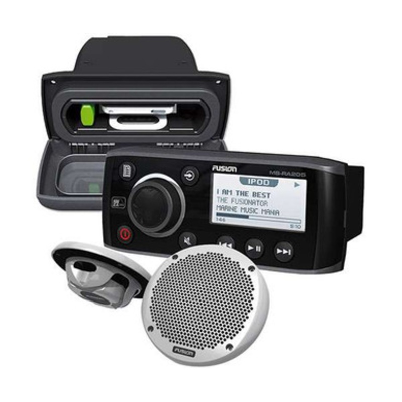 FUSION MS-RA205KTSD Bundle Includes MS-RA205, Speakers & Dock