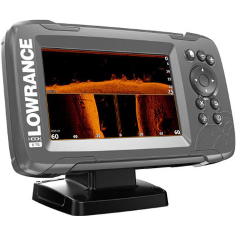 Lowrance 000-14285-001 HOOK2-5 5in Chartplotter/Fishfinder w/ TripleShot Transducer & Built-In US Inland Charts