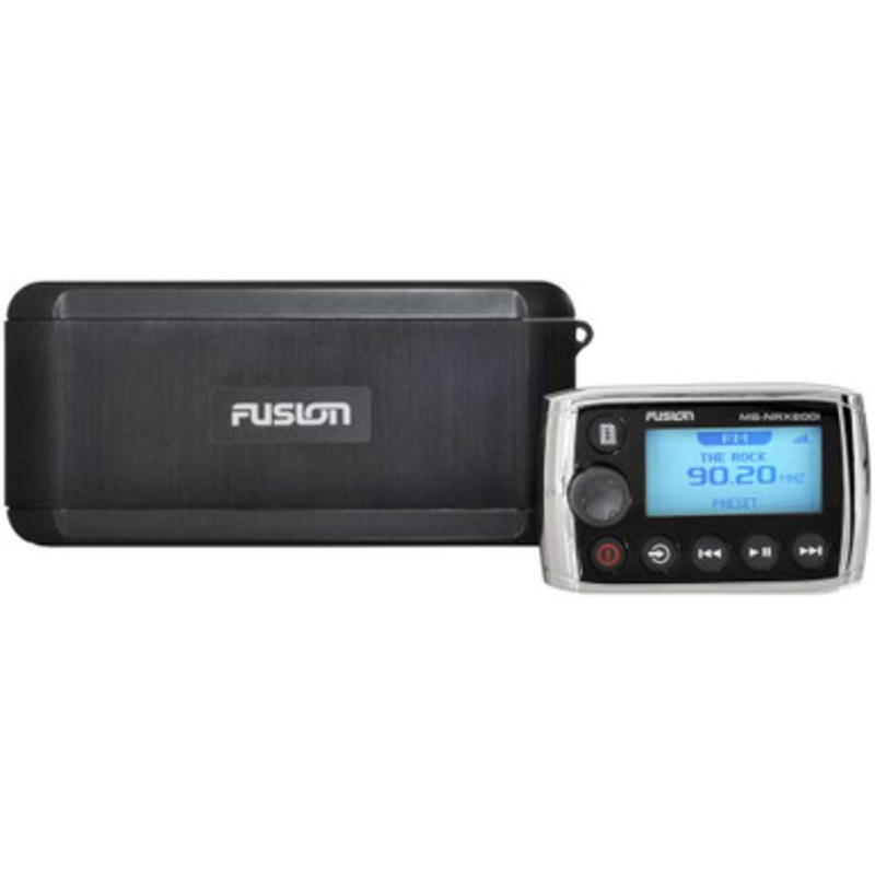 Fusion MS-BB300R Black Box Marine Entertainment System w/ Wired Remote, Bluetooth & Fusion-Link