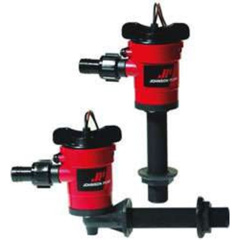 Johnson 750 GPH Basspirator II Livewell Cartridge Aerator Straight Pump