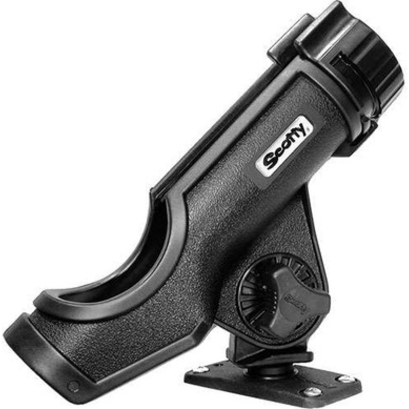 Scotty 231-BK Power Lock Rod Holder – Black – w/ 244 Flush Deck Mount