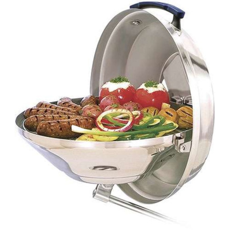 Magma A10-104 Marine Kettle Charcoal Grill w/ Hinged Lid
