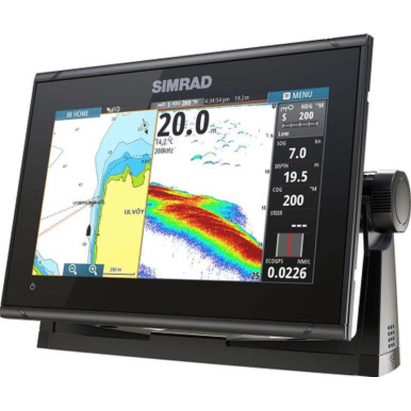 Simrad 000-13210-001 GO9 XSE Chartplotter/Fishfinder – No Transducer