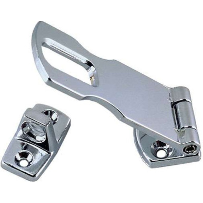 Perko 1198DP3CHR Security Hinged Hasp – 3-3/4”