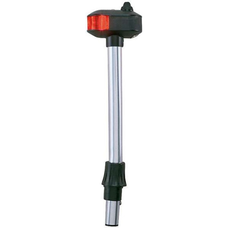 Perko 1422DP2CHR Removable Bi-Color & Utility Pole Light – 5? Rake