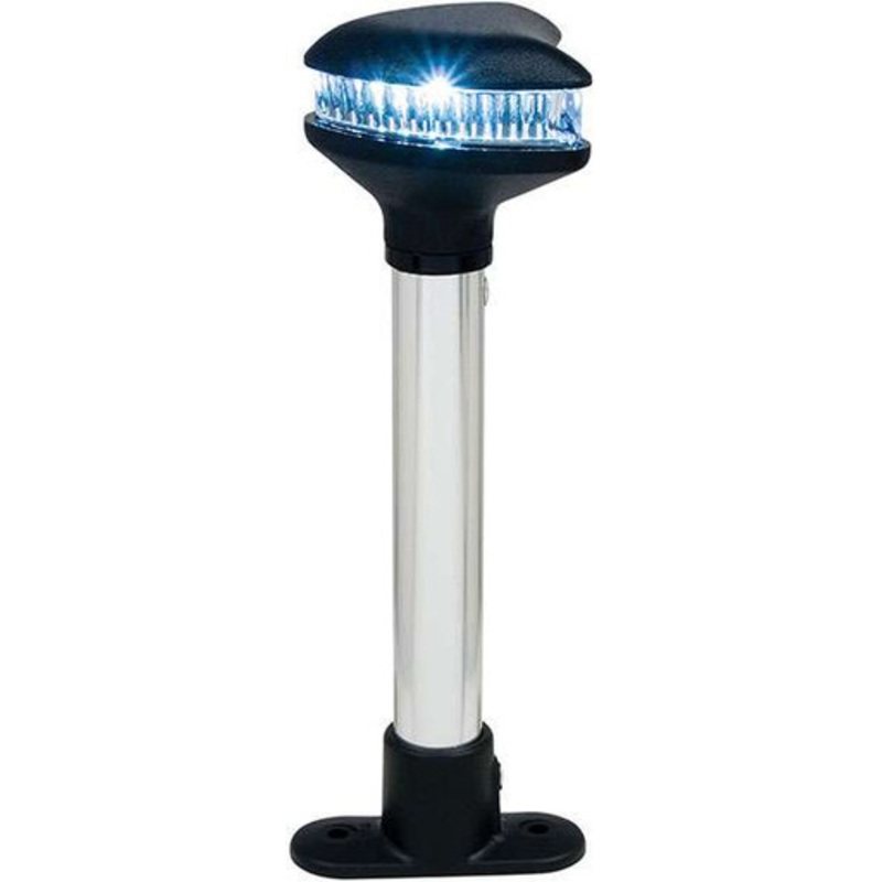 Perko 1608DP0BLK Stealth Series All-Round White LED Light – Fixed Mount