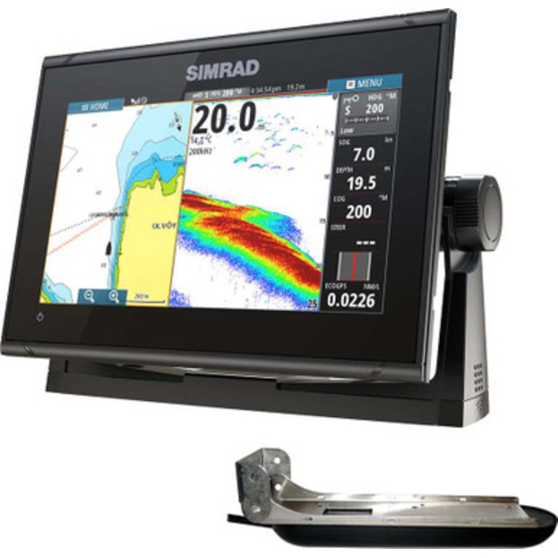 Simrad 000-13212-001 GO9 XSE Chartplotter/Fishfinder w/ TotalScan Transducer