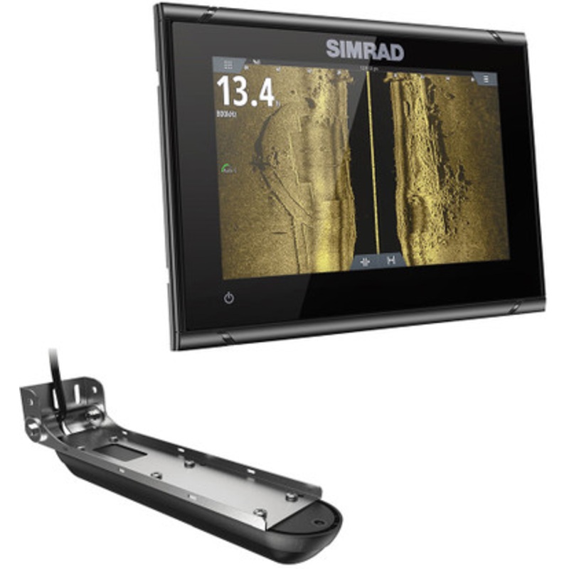 Simrad 000-14838-001 GO7 XSR Combo w/ Active Imaging 3-in-1 Transducer & C-MAP Pro Chart